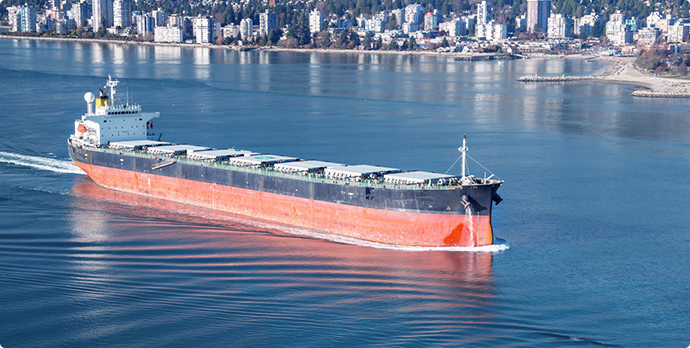 Судоотправки навалочными грузами​